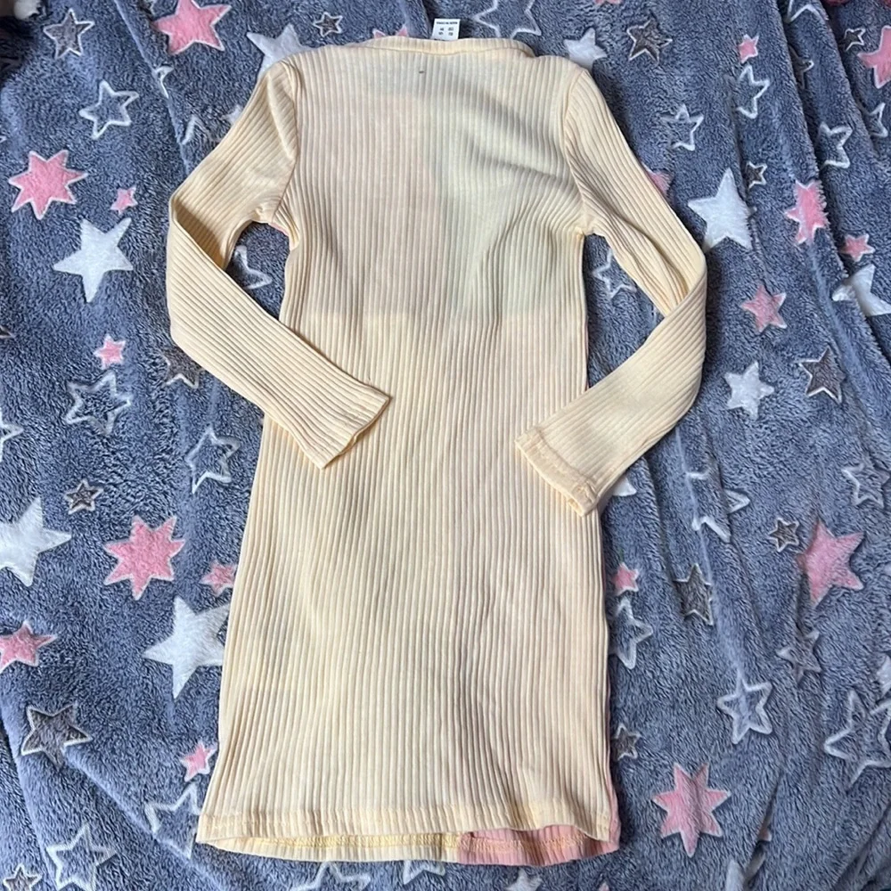 3/$12 Shein Ribbed Patchwork BodyCon Dress (5Y)